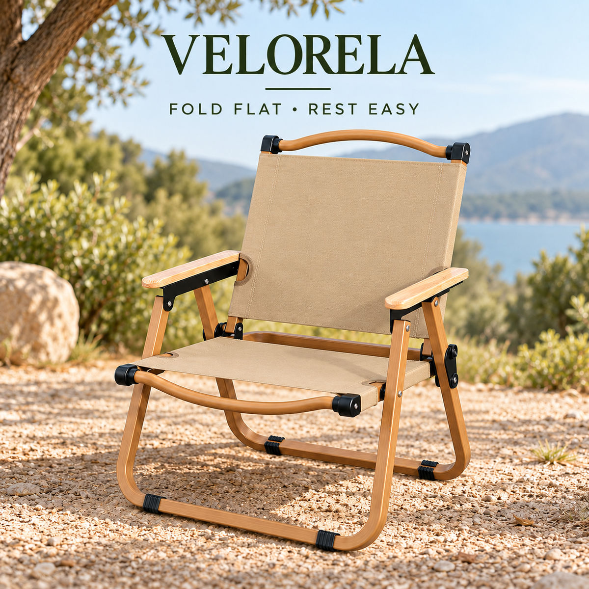 Lightweight Aluminum Folding Camping Chair