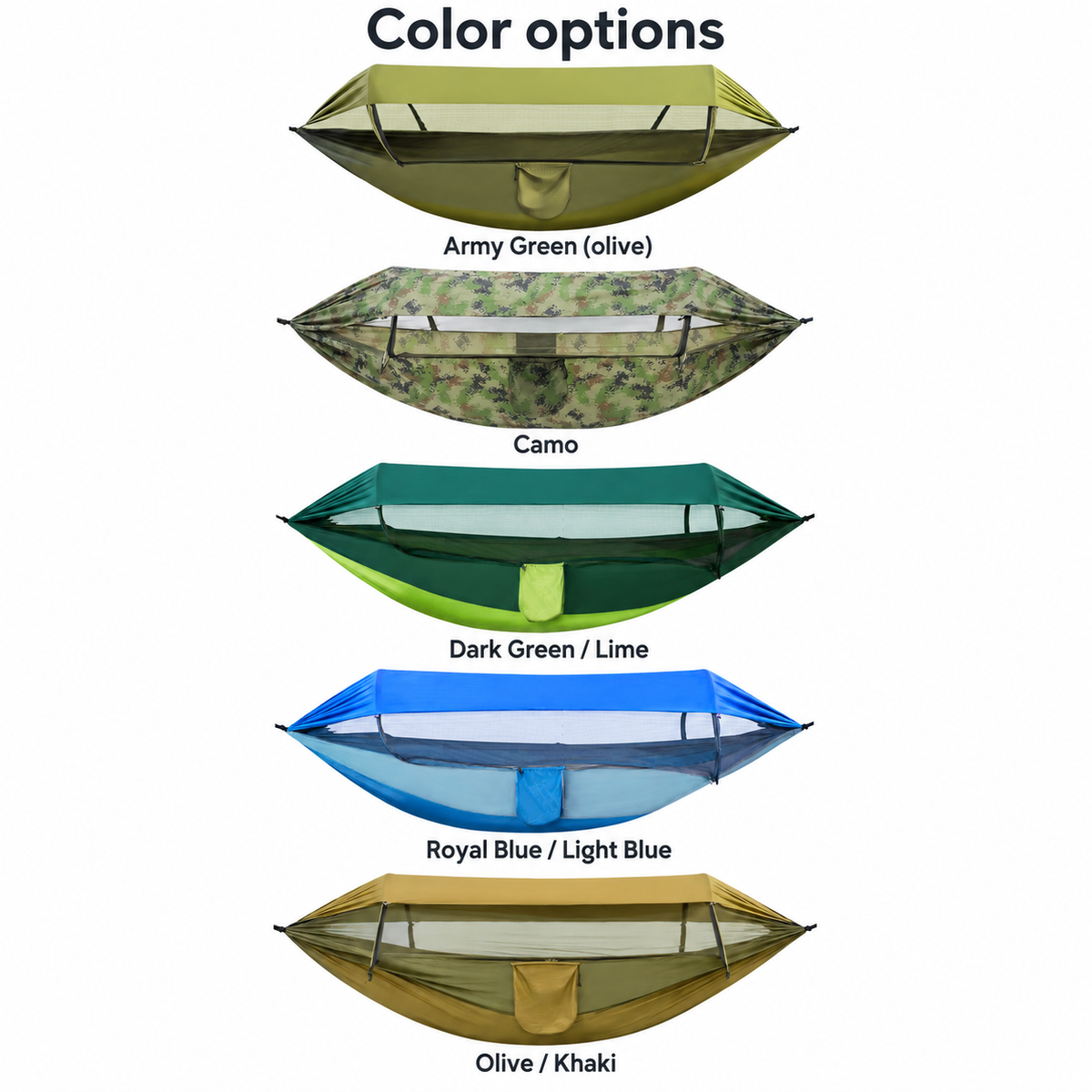 All-in-One Canopy Mosquito Hammock
