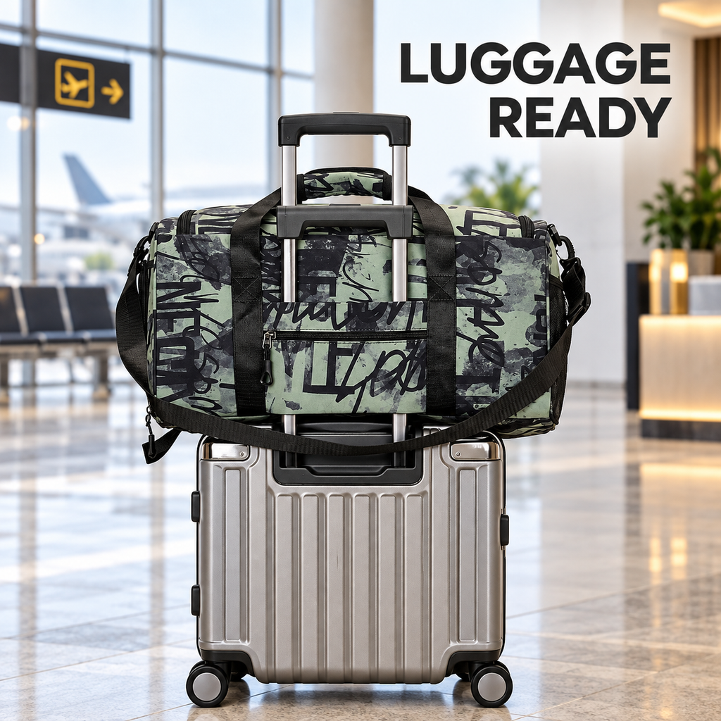 Convertible 3-Way Travel Duffel Backpack