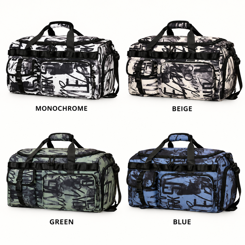 Convertible 3-Way Travel Duffel Backpack