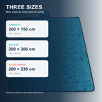 Picnic blanket sizes: 200 × 150, 200 × 200, and 200 × 230 cm