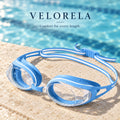 Velorela Comfort Fit Swimming Goggles — sky blue