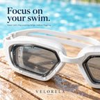 Close view of the PC lenses with inner anti-fog coating