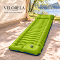 Velorela Wave Cell camping sleeping pad in Green/Blue